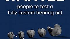 Wanted - Test New Hearing Technology
