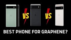 What is the Best Pixel Phone for GrapheneOS? Price + Feature Comparison! 6a vs 6 vs 6 Pro!