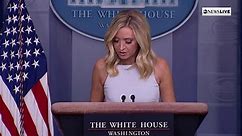 White House press secretary holds briefing: LIVE