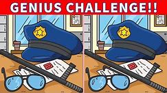 【Spot the difference】⚡️10mins brain exercise!! Find the difference game for genius!!