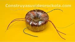 Calculation and homemade construction of a Toroidal Transformer