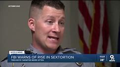 FBI warns of increase in financially motivated sextortion cases