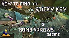 How To Find The Sticky Key & Bomb Arrows Recipe | Easy Grounded Guides