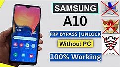 Samsung A10 Frp Bypass Android 11 | Samsung A10 Google Account Unlock Without alliance shield & PC