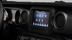 Infotainment Jeep Wrangler 8.4-Inch Screen GPS Navigation Radio Uconnect UAQ 4C Upgrade C-BDLUAQ-JL (18-24 Jeep Wrangler JL) - Free Shipping
