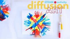 Easy Art and Science Project: Diffusion Art