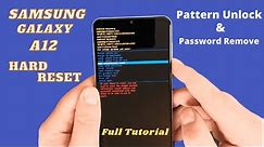 How To Factory Reset Samsung A12 Without password | Samsung Galaxy A12 Hard Reset