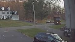 UPS truck crashes into Hamden home: Caught on camera