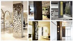 80 Modern Column Decoration Ideas 2022 || Living Room Wall Decorating Ideas || Home Interior Design