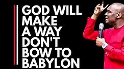 THESE ARE THE END TIMES DO NOT BOW TO BABYLON|APOSTLE JOSHUA SELMAN