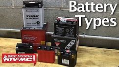 Motorcycle & ATV Battery Types - Choosing The Right Battery