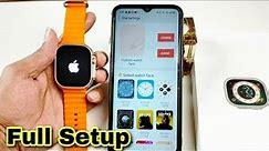How To Connect S8 Ultra Apple watch || Full Setup || with Android Phone || Tech With Babor ||