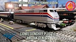 Lionel LionChief Plus 2.0 Amtrak Genesis #40 - Review