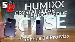 Humixx Crystal Clear Shockproof Case for iPhone 14 Pro Max