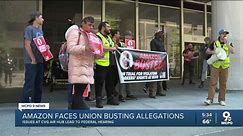 Amazon faces union busting allegations at CVG Air Hub