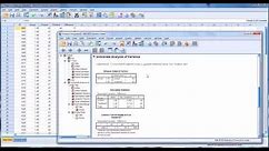 Pretest and Posttest Analysis Using SPSS