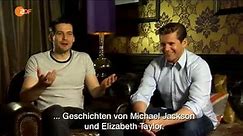 Allen Leech and Rob James Collier German interview for ZDF