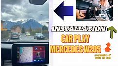 How to install CarPlay for Mercedes 2015-2017 C W205 *