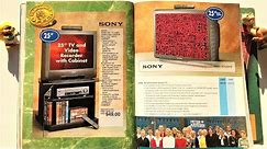 Catalog 1997 Television TVs Prices | Sony Sharp Panasonic JVC Grundig Hitachi Philips Samsung stand
