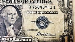 Rare Dollar Bills: 1935 Silver Certificate
