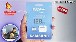 Samsung Evo Plus | Best 128 GB Memory Card | Unboxing , Review & Speed Test 🔥🔥