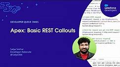 Apex: Basic REST Callouts | Developer Quick Takes