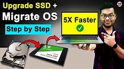 How to Install SSD and Migrate Windows - HDD to SSD | How to Upgrade SSD & Migrate Windows 10 to SSD
