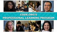 Code.org's Professional Learning Program