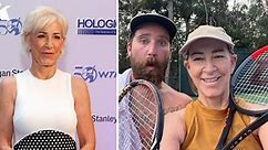 Chris Evert shares 'bonding' moment with son Alexander Mill on the tennis court, jokes about 'torturing' him with drills