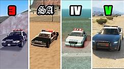 How to get all Cop Cars in GTA Games? (All Locations)