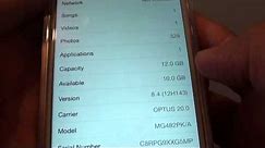 iPhone 6: Find out How Much Memory Storage You Have Available Left