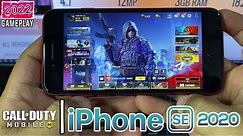 Call of Duty: MOBILE Gameplay on iPhone SE 2 (2020) in 2022? | (MAX GRAPHICS & FRAME RATE) [Handcam]