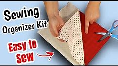 DIY Sewing Travel Kit | Foldable sewing organizer /sewing kit | showofcrafts