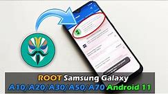 How To ROOT Samsung Galaxy A10/A20/A30/A50/A70 Android 11