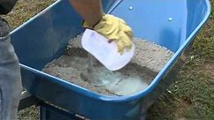 How to Hand Mix QUIKRETE® Concrete