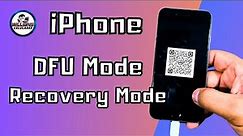 Modo DFU e Modo RECOVERY iPHONE SE 6S PLUS 6PLUS 6S 6 5S 5C 5 4S 4 3GS 3G 2G