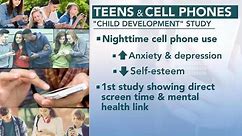New study links phone use and mental health issues in teens