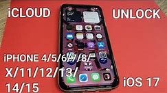 iOS 17 iCloud Activation Lock Unlock iPhone 4/5/6/7/8/X/11/12/13/14/15 Guide For Everyone↑↑↑↑↑↑↑↑↑