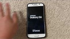 Samsung galaxy s6 Startup and shutdown