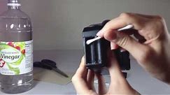 Cleaning Battery Corrosion from a Camera
