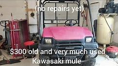 Repairing Kawasaki Mule 3010 Diesel(Part 1)