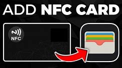 How To Add Any NFC Card To Apple Wallet (NEW 2024)