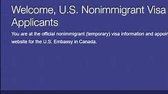 Step 2 for Canadians (Register an Account): Submitting the E-2 Visa at U.S. Consulate in Toronto