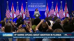 Vice President Kamala Harris speaks in Florida