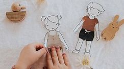 Make your own Paper Dolls (with free printables!)