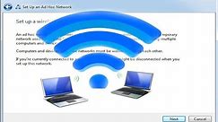 How to Connect two or more Computers by Wireless Connection & Share Files between them