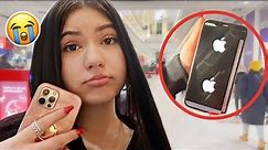 EPIC FAIL! Attempting to Fix my Broken iPhone 📱😭 | + Christmas Shopping Vlog 🎄🛍️
