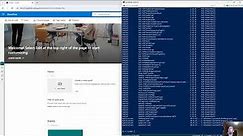 Ultra wide Modern SharePoint homepage with CEWP+CSS