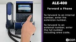 Alcatel-Lucent ALE-400 Phone Deployed on the OXE System - Demo and User Guide