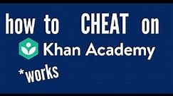 How to Hack Khan Academy 2024 (NOT PATCHED) #tutorial #khanacademy #Wrong_Nation
